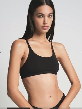 SKIMS Fits Everybody Racerback Scoop Bralette 2XL | Wireless Lounge Bra